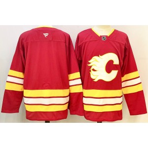 NHL Blank Calgary Flames red jersey