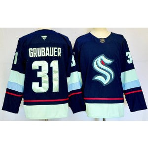 NHL Seattle Kraken navy jersey