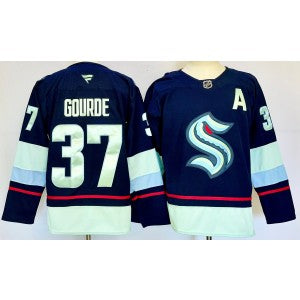 NHL Seattle Kraken navy jersey