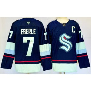 NHL Seattle Kraken navy jersey