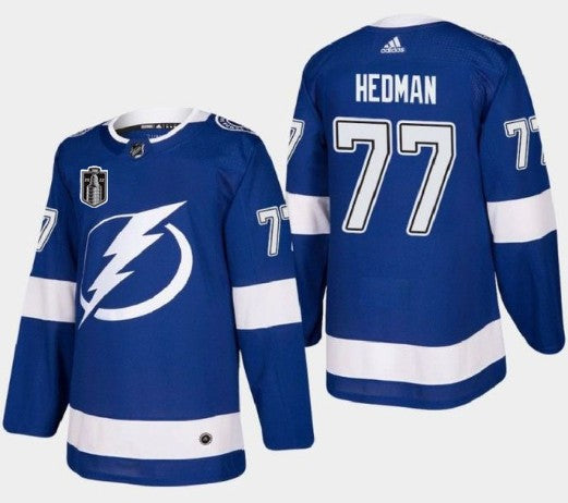 NHL Tampa Bay Lightning blue jersey