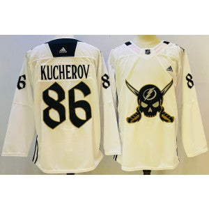 NHL Tampa Bay Lightning white Retro jersey