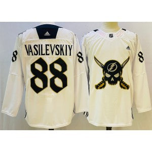 NHL Tampa Bay Lightning white Retro jersey