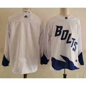 NHL Blank Tampa Bay Lightning white jersey