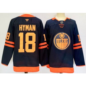NHL Edmonton Oilers navy jersey