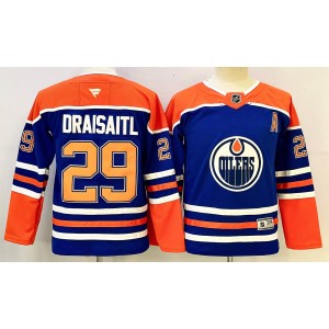 NHL Edmonton Oilers blue jersey