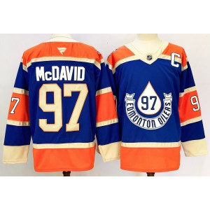 NHL Edmonton Oilers blue jersey