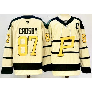 NHL Pittsburgh Penguins cream jersey