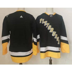 NHL Blank Pittsburgh Penguins black jersey
