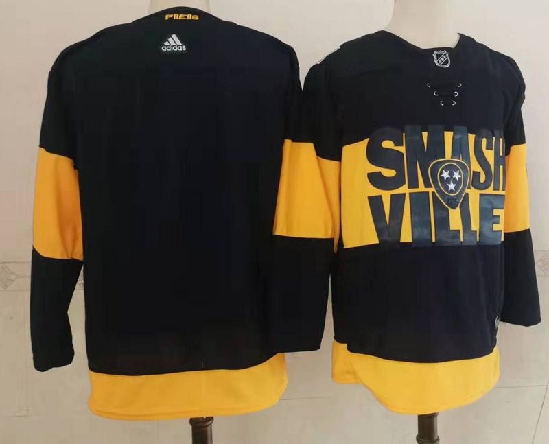 NHL Nashville Predators black jersey