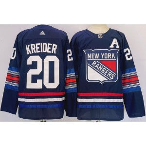 NHL New York Rangers blue jersey