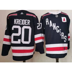 NHL New York Rangers navy jersey