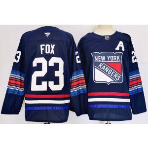 NHL New York Rangers navy jersey