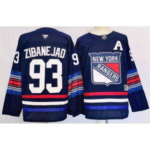 NHL New York Rangers blue jersey