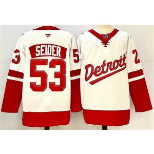 NHL Detroit Red Wings white jersey