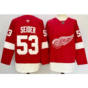 NHL Detroit Red Wings red jersey