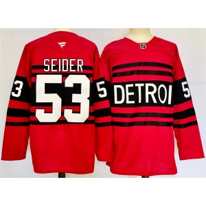 NHL Detroit Red Wings red jersey