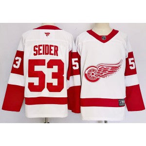NHL Detroit Red Wings white jersey