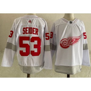 NHL Detroit Red Wings white jersey