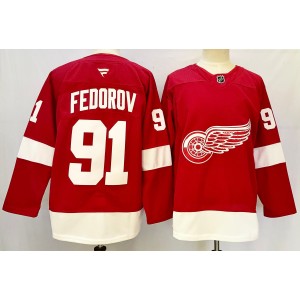 NHL Detroit Red Wings red jersey