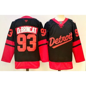 NHL Detroit Red Wings black jersey