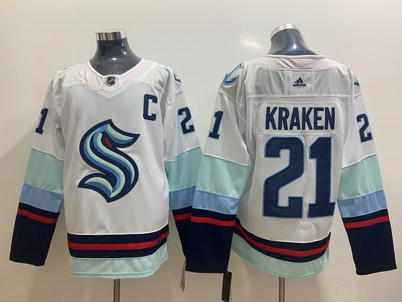 NHL Seattle Kraken white jersey