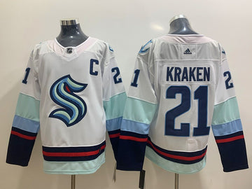 NHL Seattle Kraken white jersey