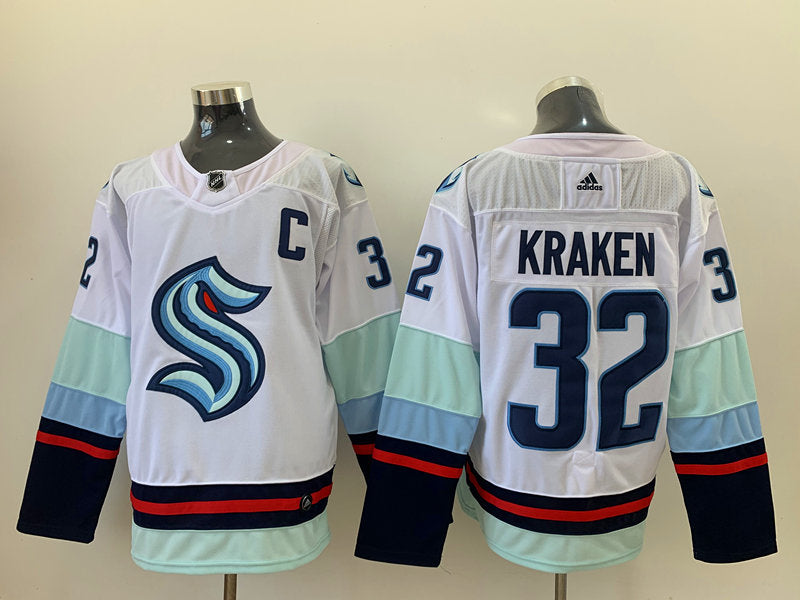 NHL Seattle Kraken white jersey