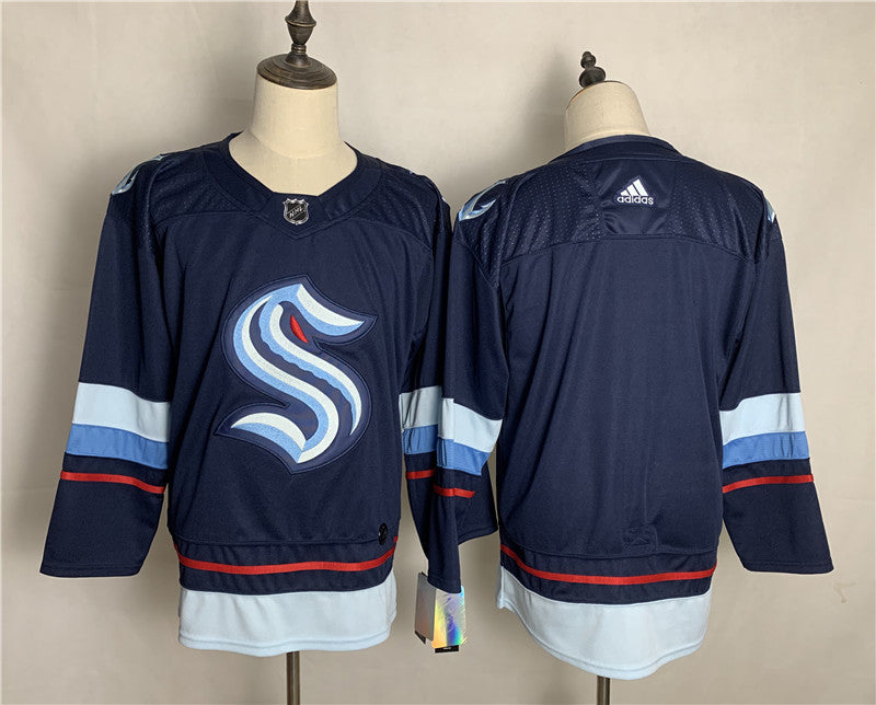 NHL Blank Seattle Kraken navy jersey