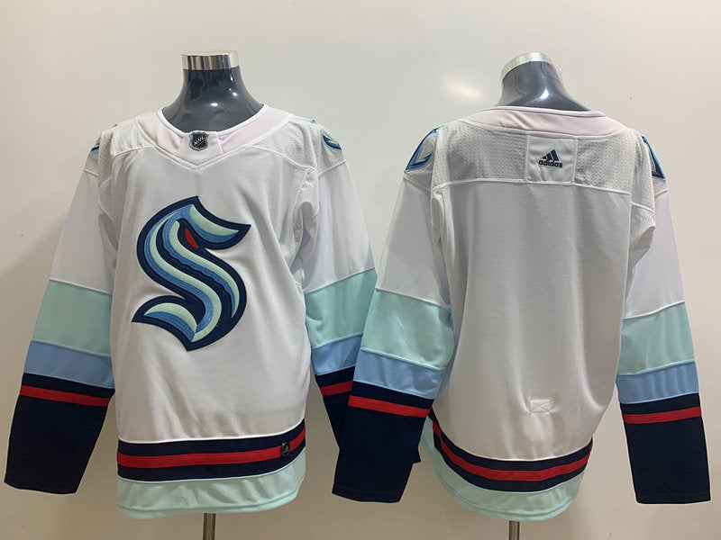 NHL Blank Seattle Kraken white jersey