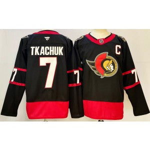 NHL Ottawa Senators black jersey
