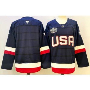 NHL USA Blank NHL USA navy jersey