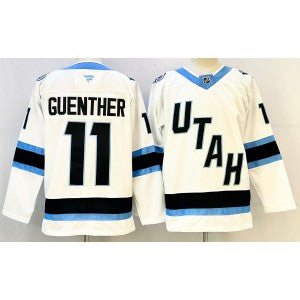 NHL Utah Mammoth white jersey