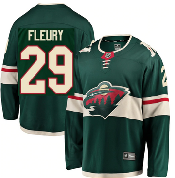 NHL Minnesota Wild green jersey
