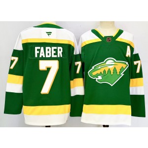 NHL Minnesota Wild green jersey