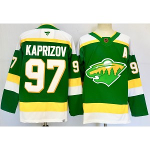 NHL Minnesota Wild green jersey