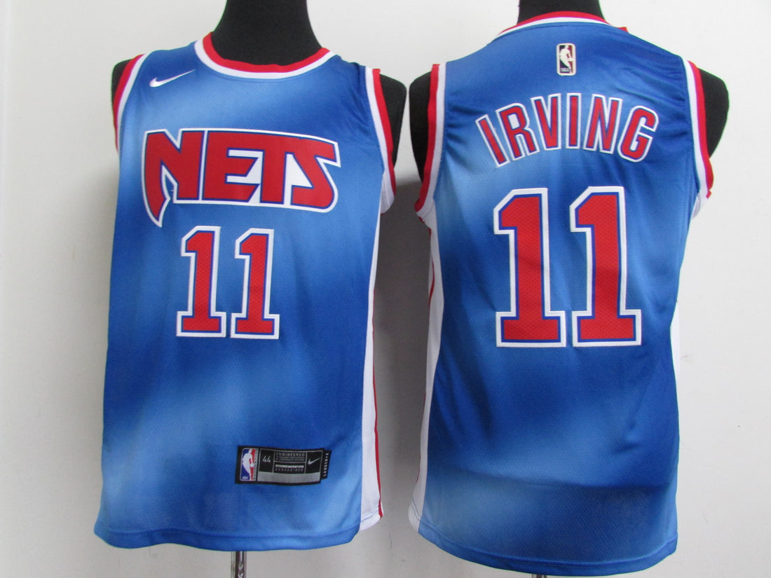 Kyrie Irving Brooklyn Nets blue Classic jersey