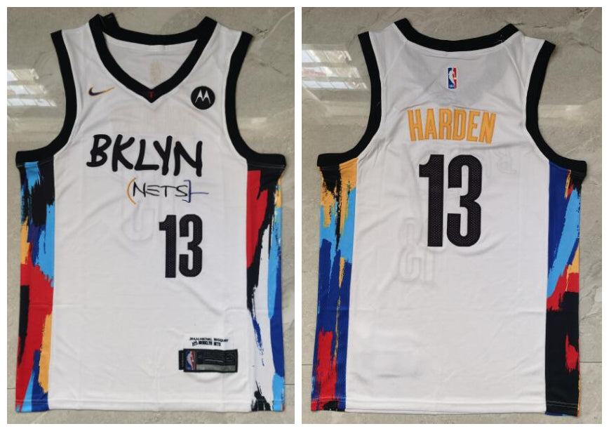 James Harden Brooklyn Nets white jersey