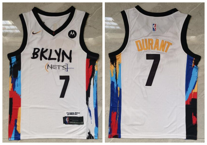 Kevin Durant Brooklyn Nets white jersey