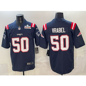 Warabel New England Patriots navy Vapor jersey