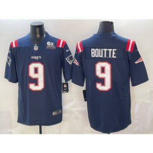 Boutte New England Patriots navy Vapor jersey