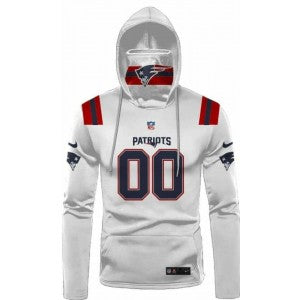 Custom New England Patriots white jersey