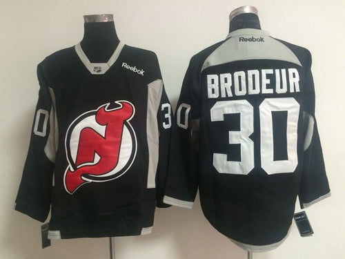 NHL New Martin Brodeur New Jersey Devils black jersey