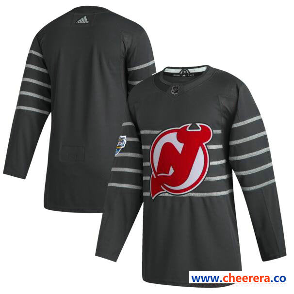 New Devils Blank NHL All-Star gray Game jersey