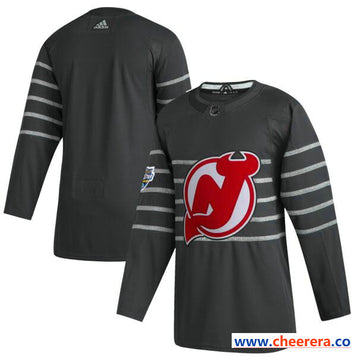 New Devils Blank NHL All-Star gray Game jersey
