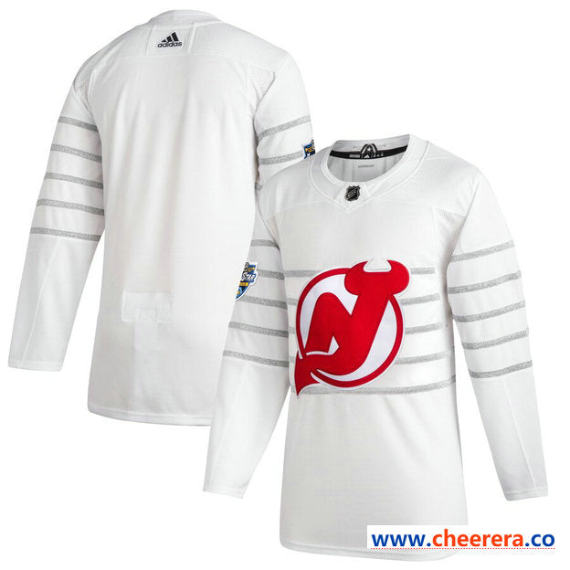 New Devils Blank NHL All-Star white Game jersey