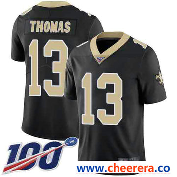 Michael Thomas New Orleans Saints black Vapor jersey