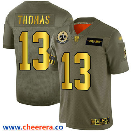Michael Thomas New Orleans Saints camo Salute To Service jersey