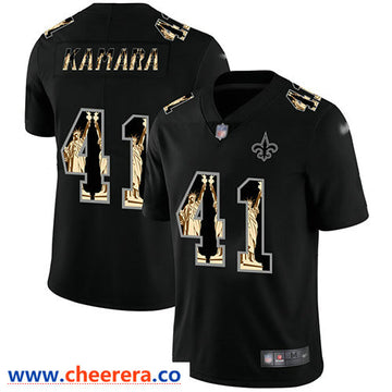 Alvin Kamara New Orleans Saints black Limited jersey