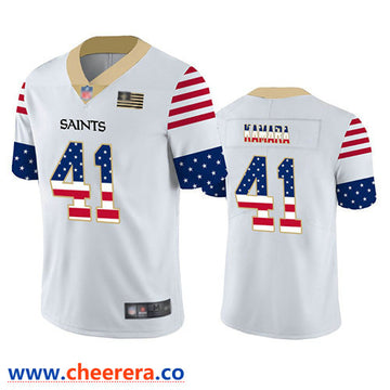 Alvin Kamara New Orleans Saints white Limited jersey